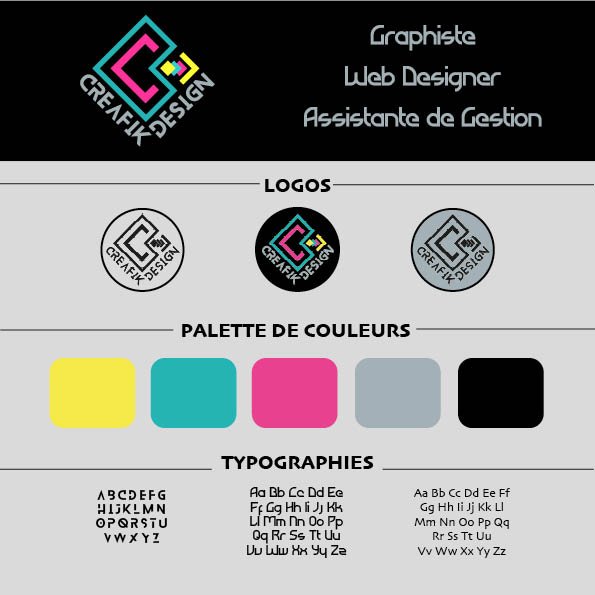 charte graphique creafik design